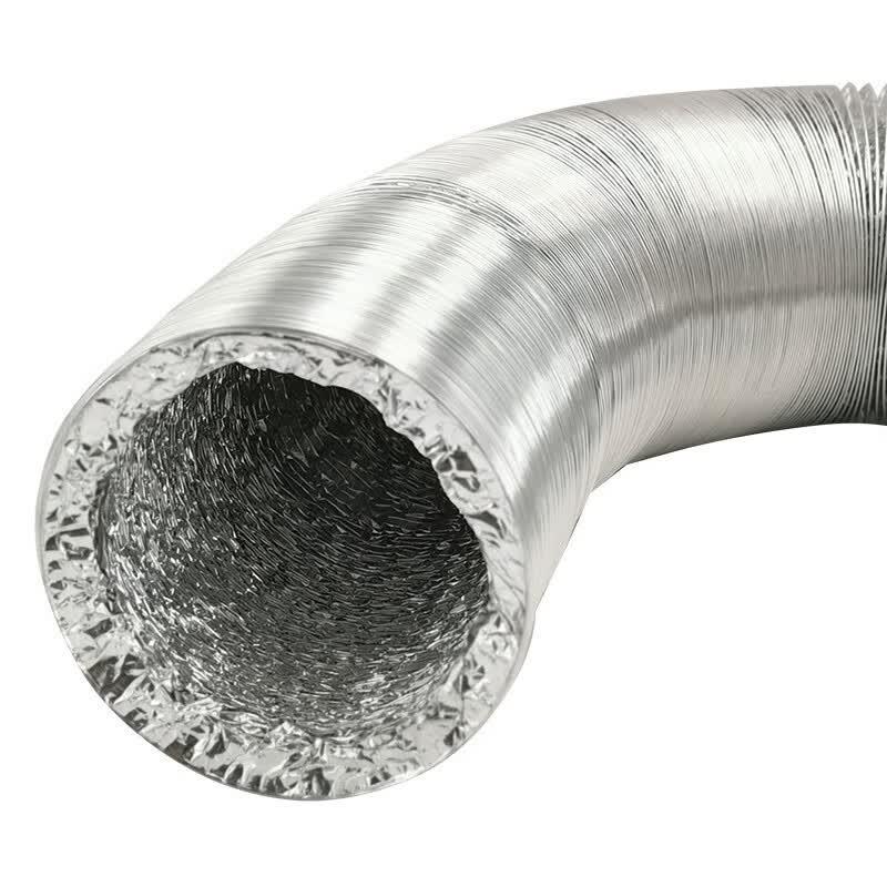 Double-Layer Aluminum Foil Telescopic Exhaust Duct