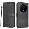 For Honor Magic8 Pro 5G Cases Wallet Stand Retro Texture Leather Phone Cover with Lanyard