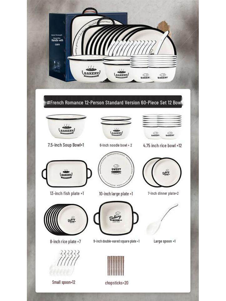 Naijiang Nordic Ceramic Dinnerware Set