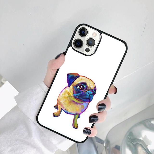 

МИЛИЙ ЩЕНЯ ПАГ ПЕС МОПС Чохол для телефону Для iPhone 17 Air 16 15 14 SE 2020 11 12 13 Pro MAX Plus iPhone 11pro max