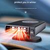 Rotatable 360 Degree 12V Vehicle Heater Electric Heater Defroster for Easy Installation On Windshield Glass
