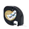 3stk 91201 91331 12267 etiketttape plast og papir kompatibel for LT-100H dymo etikettskriver 12mm dymo letratag 18769 91200