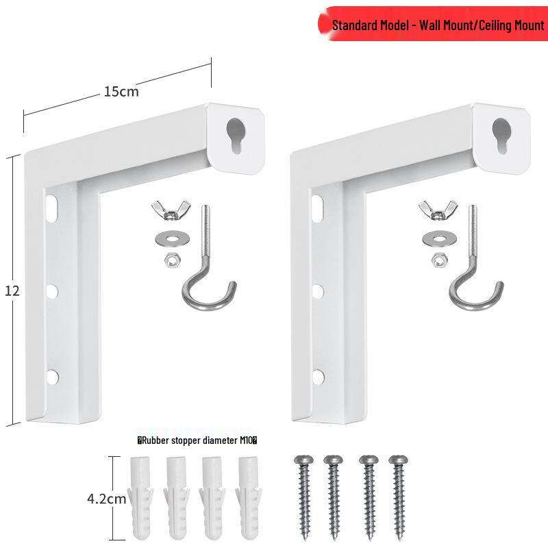 Electric Wall-Mount Projector Screen for Bedroom