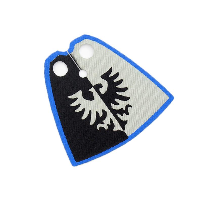 Medieval Army Empire Flag and Flagpole Set - Knight Building Blocks with Cloak and Weapon Bricks