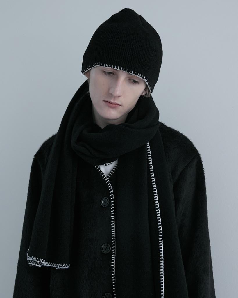 Kilyu Hand Stitch Oversized Beanie