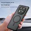 Magnetic Semi-Transparent Matte Protective Case for Redmi K90 Max, Xiaomi 17U, and POCO X8 Pro