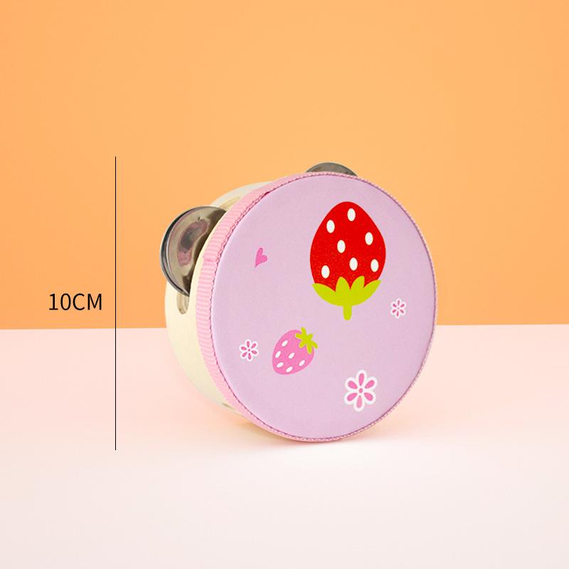 Wooden Tambourine for Early Childhood Music and Dance