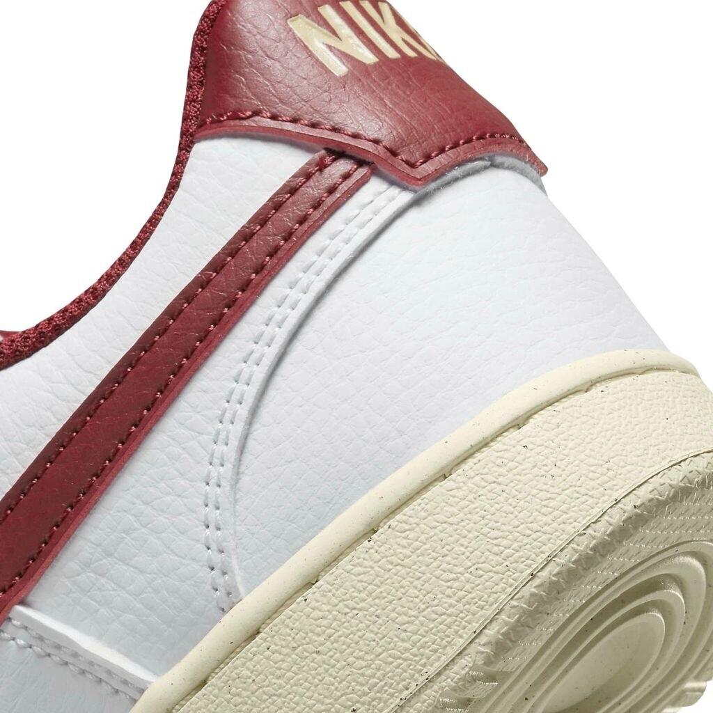 Кроссовки Nike Court Vision Low Next Nature Women белый/муслин/металлическая золотая звезда/командный красный