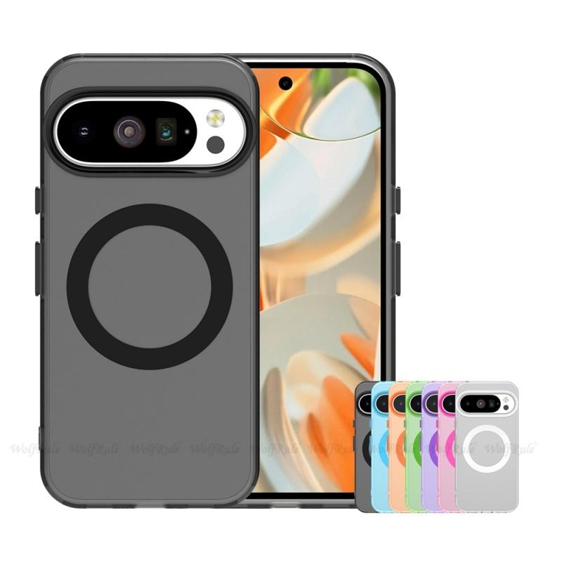 For Google Pixel 10 Pro Case Cover Pixel 10 Capas Back Shockproof Wireless Charging Magnetic Matte Fundas Google Pixel 10 Pro XL