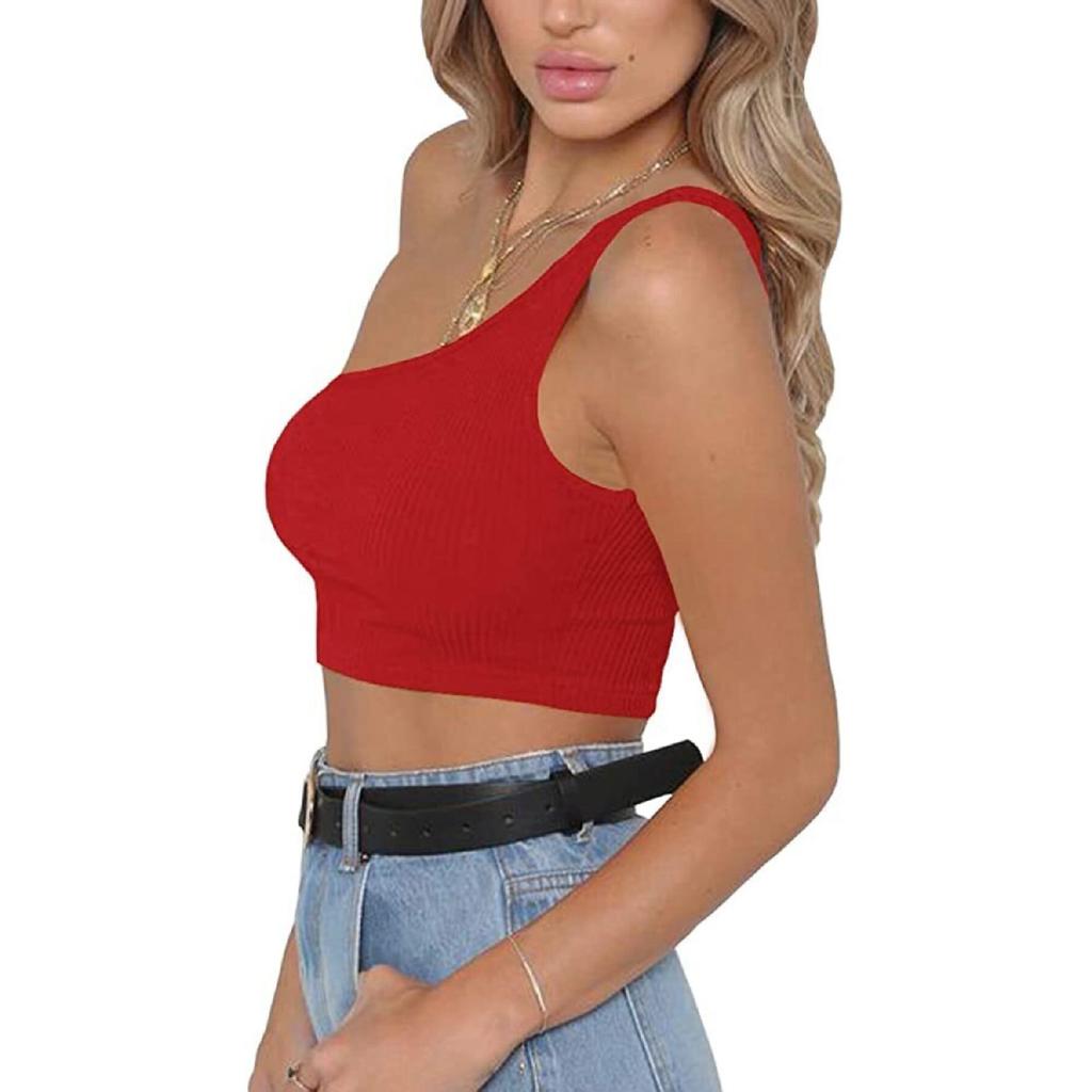 Red Crop Bustier