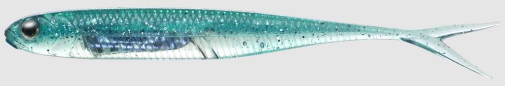 Fish Arrow Soft Lure Flash J Split SW 4 Inch 5 Piece Per Pack #131 (1360)