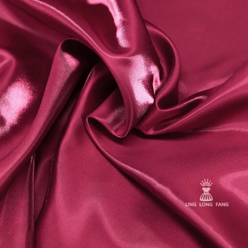 100x150 ס"מ רקע משי פילגש שיפוע חתונה שמלת Hanfu בד פנטזיה נוצץ זכוכית משי סאטן מפת שולחן