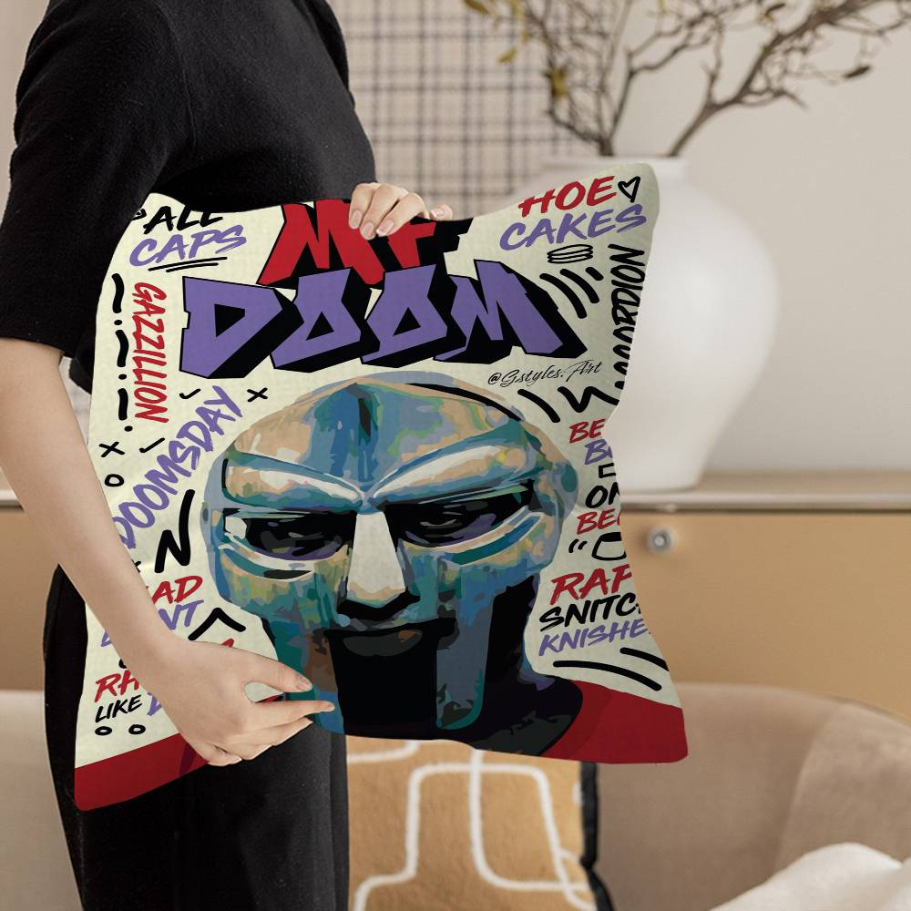M-MF D-Doom Stitch Lucky Dragon Pillow Cover Sofa Cushion Cover Home Room Decoration Children Gift