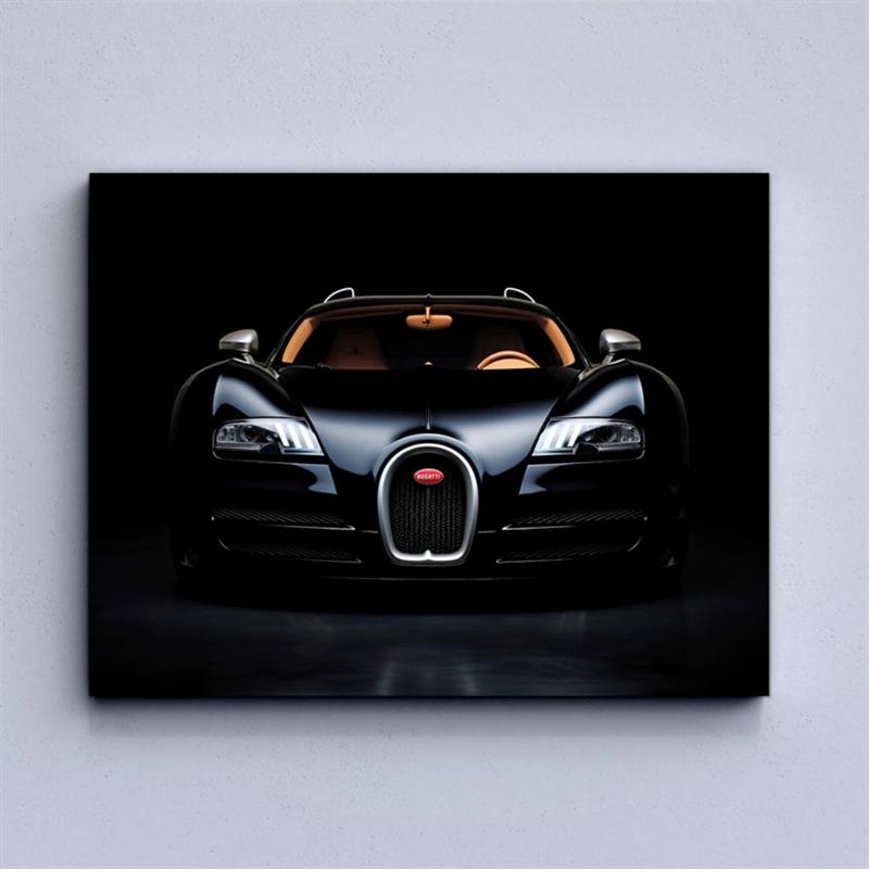 Hot Colorful Neon C8 Luxury Car Press Quality Poster Aesthetics Art Home Wall Canvas Home Driver Room Garage Living Decor Design