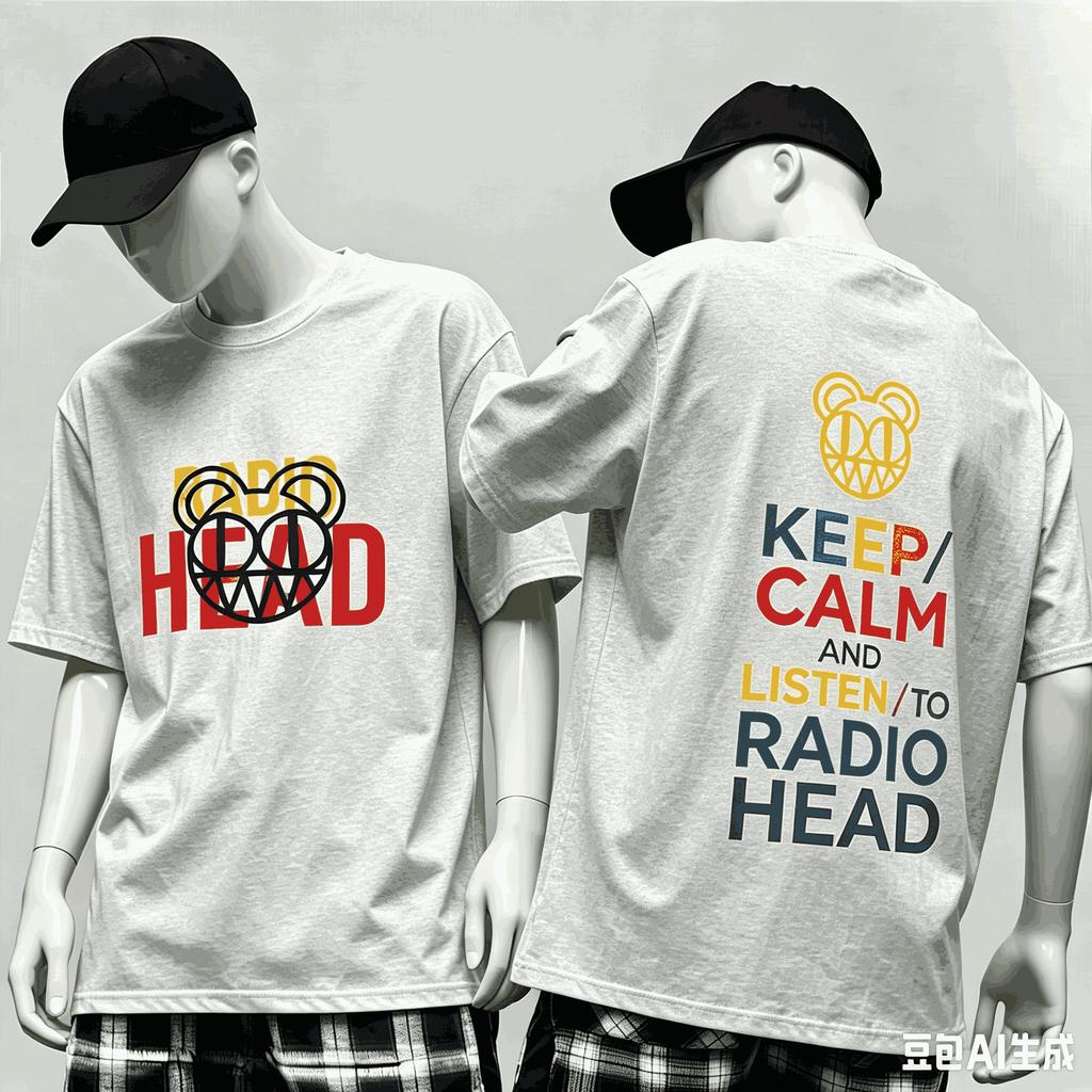Radiohead For Fan Gift Tshirt Unisex Unisex Harajuku Oversized Unisex Short Sleeve Streetwear High Quality Couples Classic Soft Tee