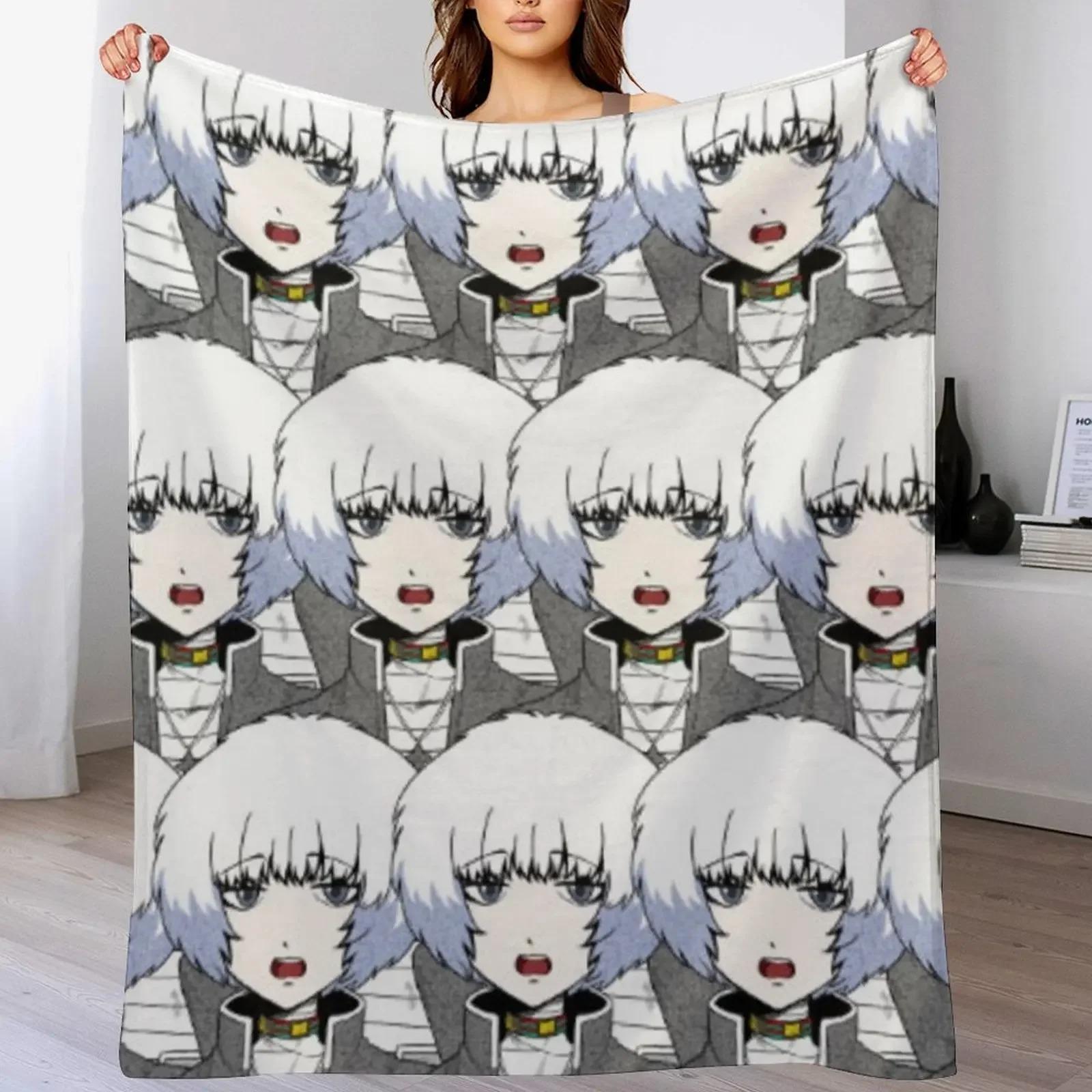 Ranmaru Kageyama Throw Blanket Luxury Brand Summer Beddings Decoratives Hair Blankets 75X95CM