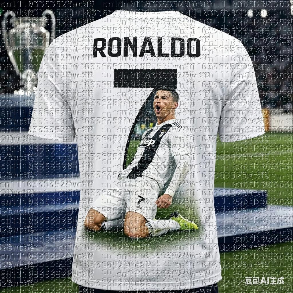T-shirt 3D alla moda da uomo Cristiano Ronaldo Estate Sportswear da esterno Traspirante Palestra Corsa Allenamento Top per Fan Abbinamento Famigliare