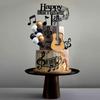 Rock Music Cake Topper Guitar Cake Toppers Music Notes Balls Cake Decorations for Musician Birthday Party Rock Theme Party