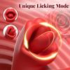 2 in 1 Tongue Licking Dildo Vibrator for Women Flapping Rotating Clitoris Stimulator G Spot Massage Female Masturbator Sex Toy