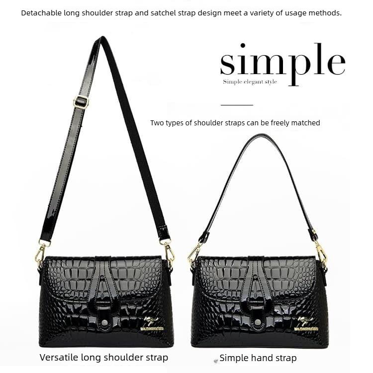 Neue kleine quadratische Umhängetasche für Damen