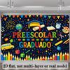 2D "Preescolar Graduado" Kids Graduation Photography Background