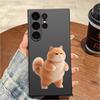 Angry Fat Cat Pattern For Samsung Galaxy S25 S24 Ultra S23 S22 S21 S20 Ultra FE Plus Note 10 20 Lite Fashion Soft Cover