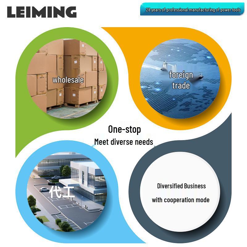 Leiming MG-8015 Brushless Cordless Electric Impact Wrench, 1800Nm, Powerful Lithium Battery Air Gun for Auto Repair & Scaffolding.