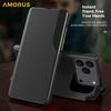 AMORUS For iPhone 17 Pro Case Folio Flip Stand PU Leather Phone Cover