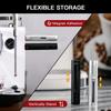 Telescopic Magnetic Needle Tamper Stainless Steel Espresso Distributor  Coffee Brewing