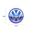 LMN1 VW Car Accessories Wheel Center Cover Stickers Hub Cap Sticker Tire Valve For VW GTI Polo Passat Golf Tiguan Jetta T-ROC Beetle
