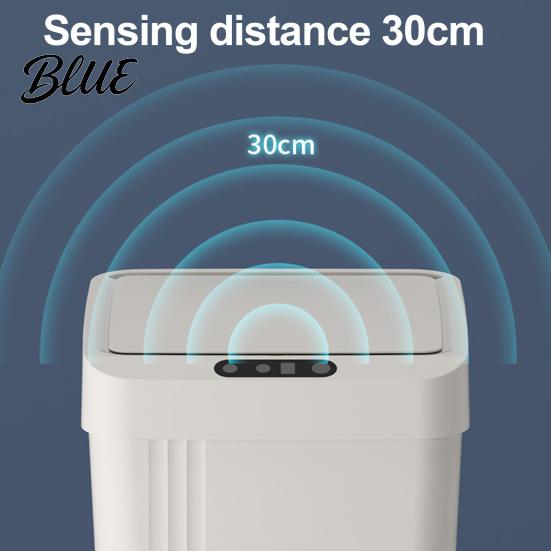 Hygienic Kitchen Waste Can with Can Touchless Automatic Trash Storage 13L Bathroom Garbage Odor Motion