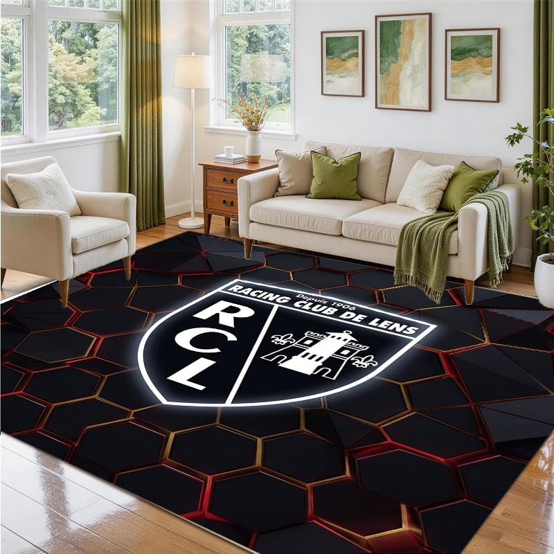 Lens FC Design Crystal Velvet Rug Soft Decorative Mat for Bedroom Entrance