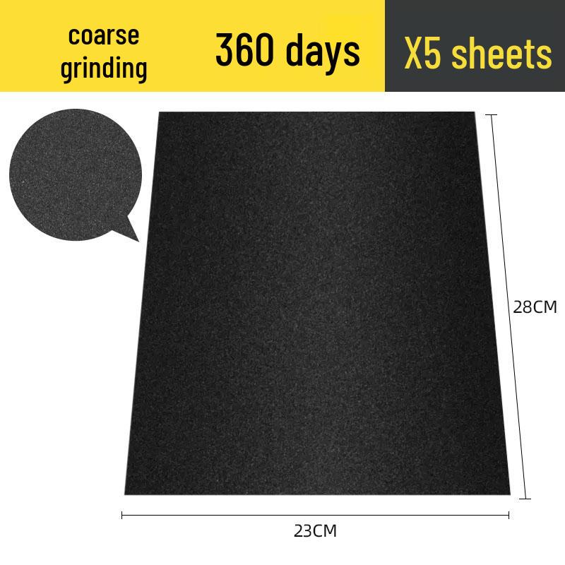 Ultra-Fine Adhesive Sandpaper for Polishing Corners, Walls, Wood, and Car Paint Surfaces