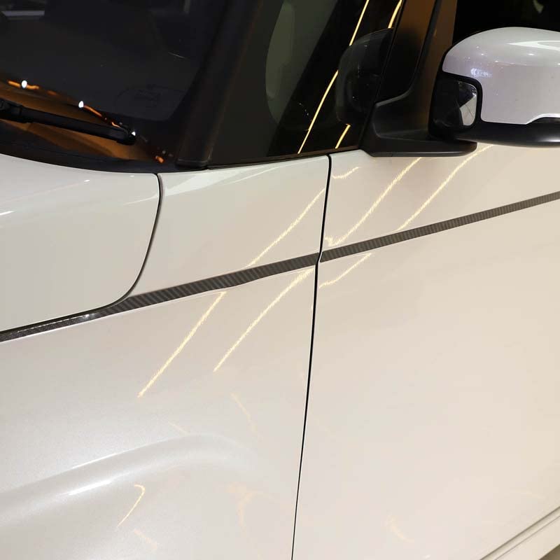 Hcilloend Set of Carbon Fiber Side Door Waistline Stickers for Honda These side door decals are perfect for adding a touch of style to your 14-Piece