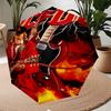 ACDC Theme Automatic Umbrella, Lightweight & Portable, 8 Rib, Perfect for Outdoor Travel, Birthdays, Christmas, Gifts.