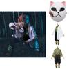 Kostium Cosplay Demon Slayer Kimetsu No Yaiba Sabito Wykwintny Zestaw Kimono Płaszcz Dla Fanów