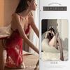 Sexy lingerie lace temptation small chest shows big passion suit perspective suspender skirt backless bra pure desire