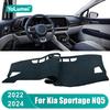 Abaiwai For Kia Sportage Nq5 5 Mk5   2024 Hybrid Gt Line Car Dashboard Sun Shade 3d Trument Desk Non-slip Mat Parts
