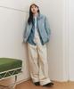 Malittepeulangsowajeobeo W Low-Waist Tuck Wide Denim Pants Ecru