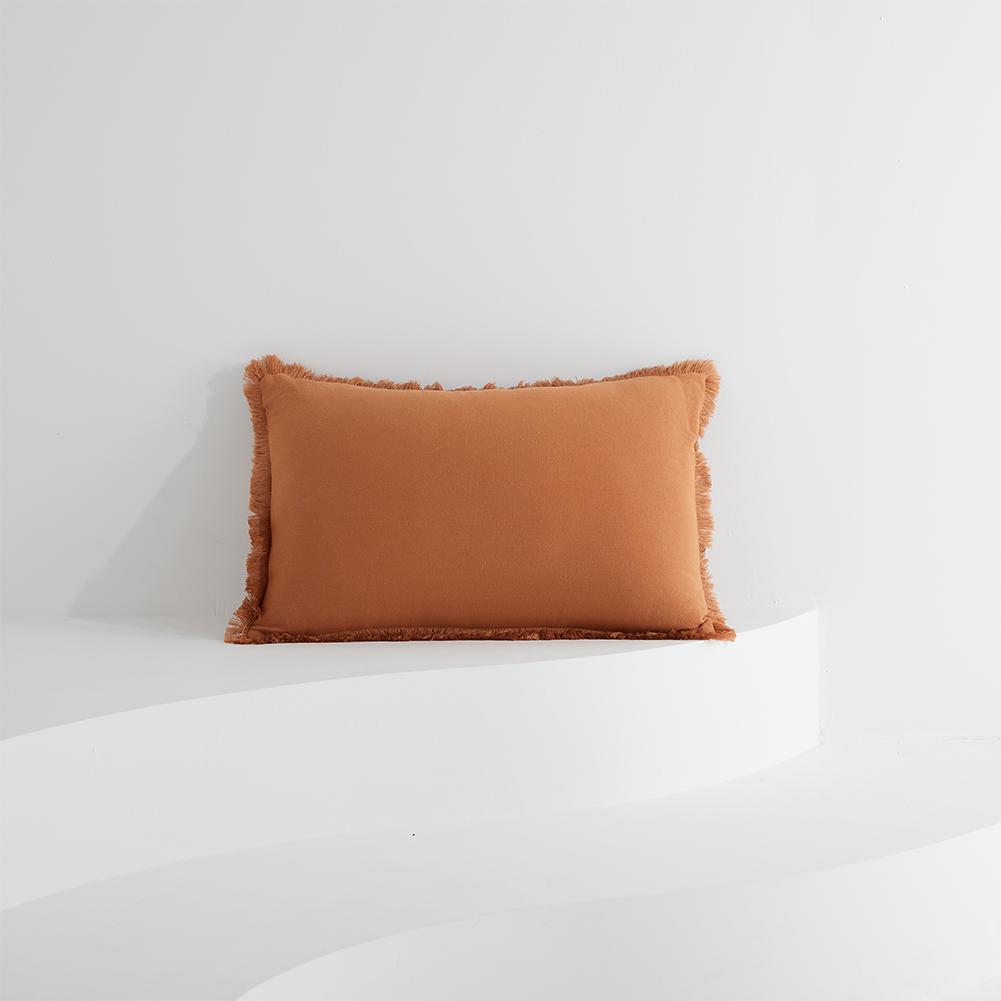 1PC Nuan Series Solid Cotton Cushion Cover Sofa Bed Pillowcases Living Room Bedroom Home Decoration