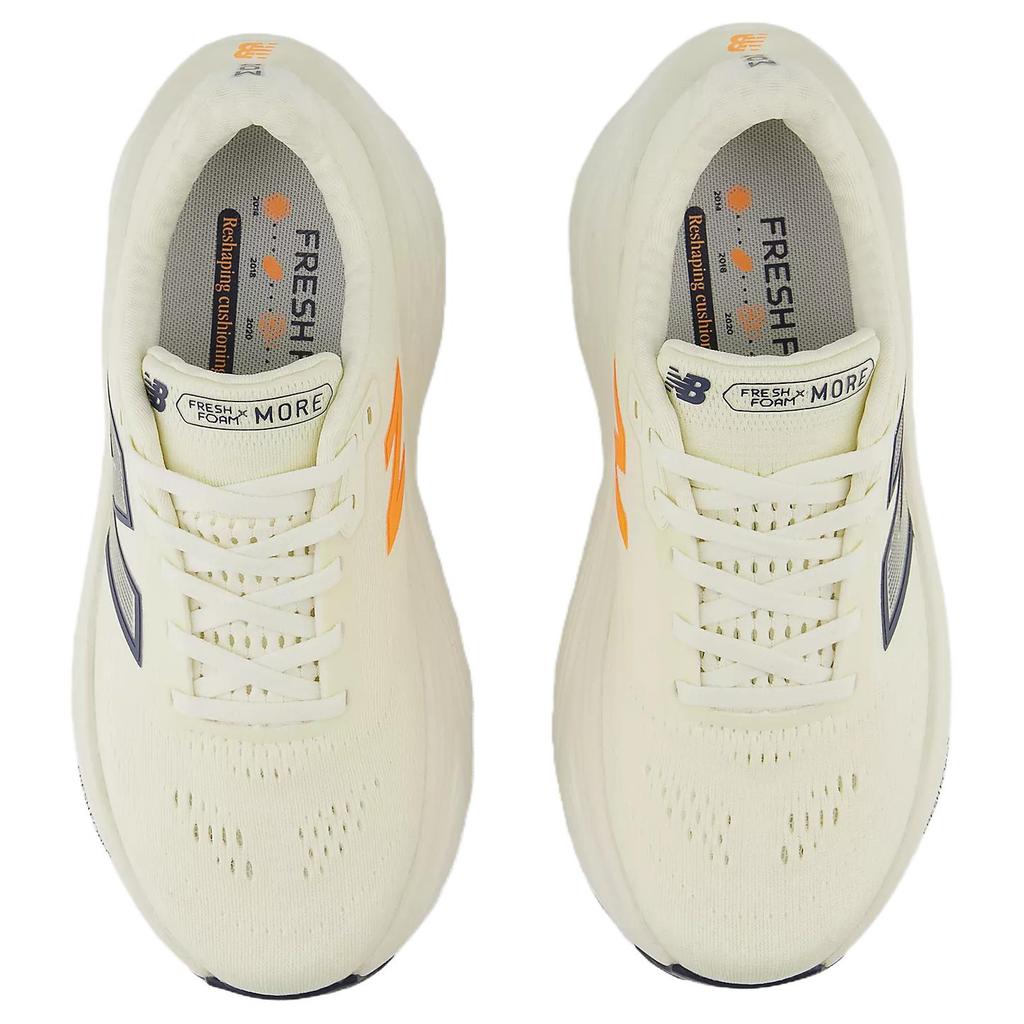 New Balance Fresh Foam X More V5 Comfortable Sports Cushioning Low-Top Casual City Commuting Running Shoes Women Sneaker Off-White WMORCF5