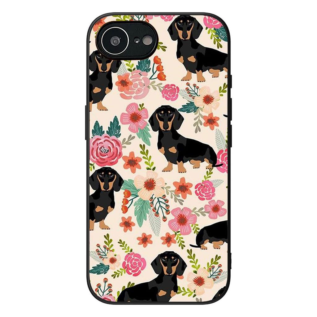 Dachshund Pet Animal Dog Cover for Apple iPhone 16 17 Air 14 15 Pro Max Plus 16+ 16E 14+ ProMax Casing Coque Case