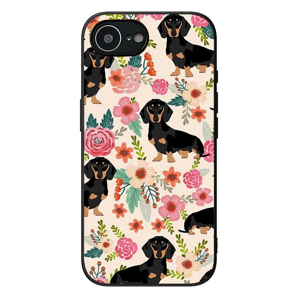 

Dachshund Pet Animal Dog Phone Cover for Apple iPhone 12 13 Mini XS 11 Pro Max 7 8 Plus + XR 8+ X SE 2020 SE3 Casing Coque Case iPhone XR