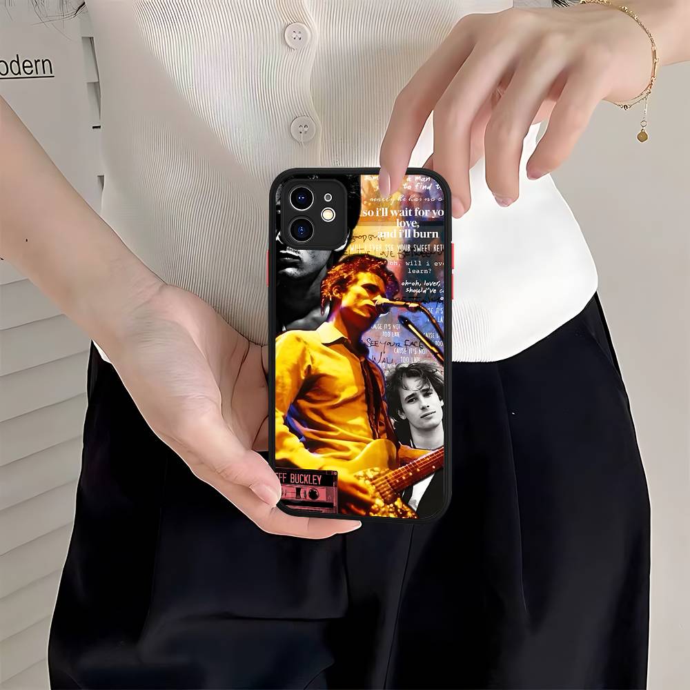 

J-Jeff B-Buckley Phone Case For IPhone 16e 16 15 14 13 12 11 Pro Max X XS MAX Plus Spuerstar Matte Cover iphone 16 pro