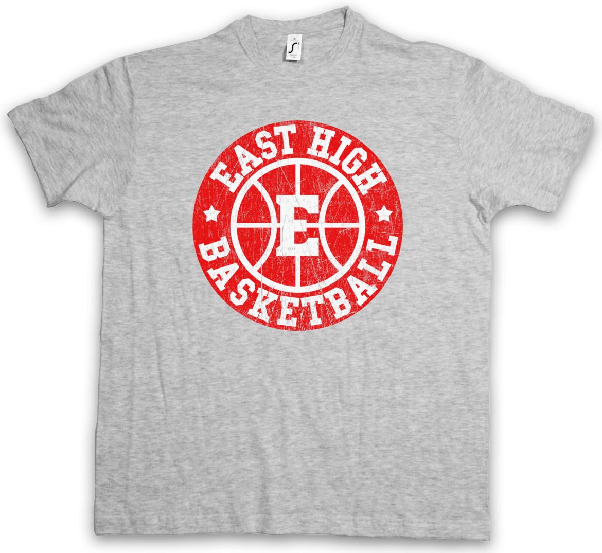 East High Basketball I T-Shirt Team School Logo Sign Symbol Musical 2XL