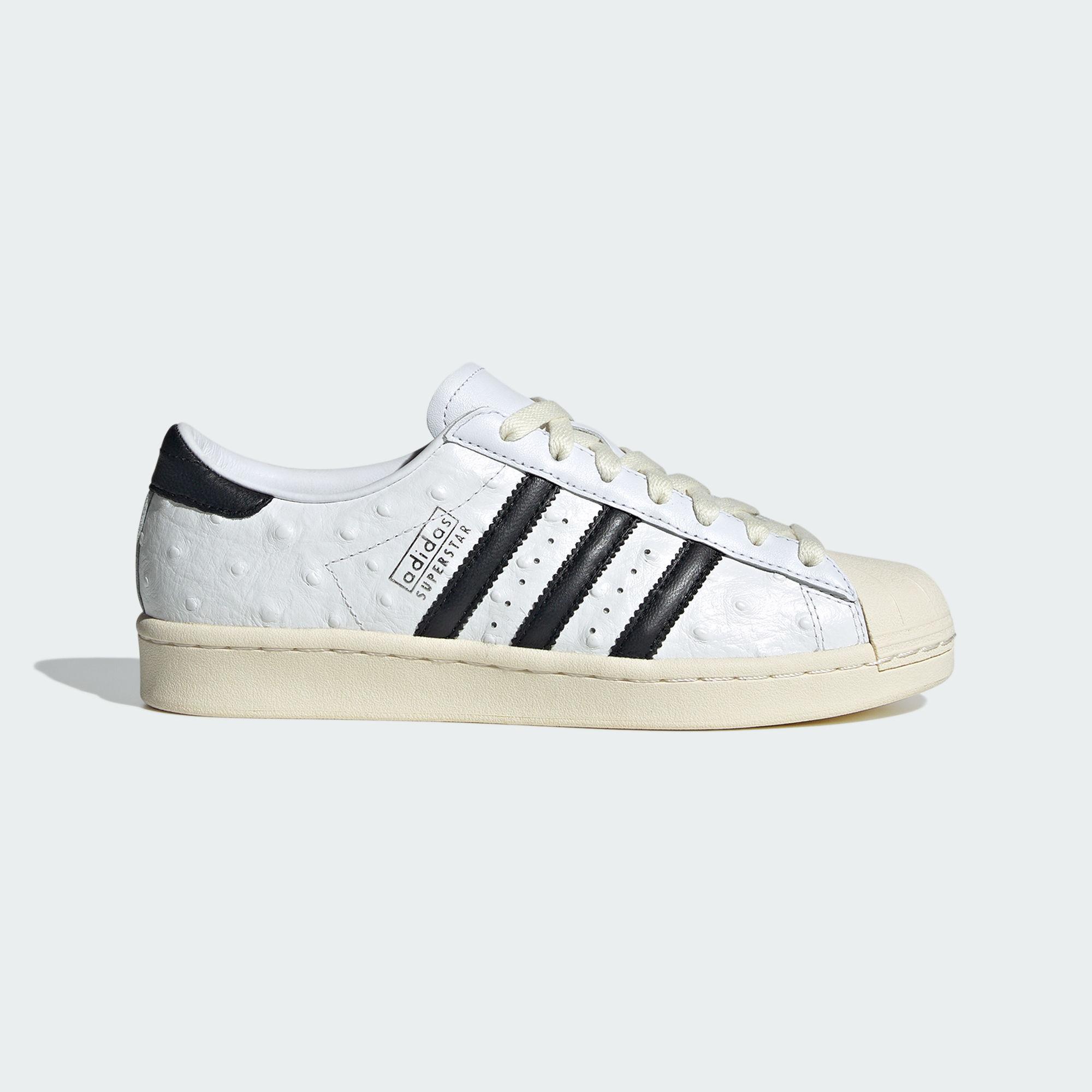 

adidas Superstar Vintage White Black Ostrich (Women s) 39