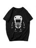 Summer Boys Girls Domo Kun Anime Pattern T Shirt Kid Baby Youth Unisex Unisex Tee Oversize Streetwear Tops Casual Trendy comfortable