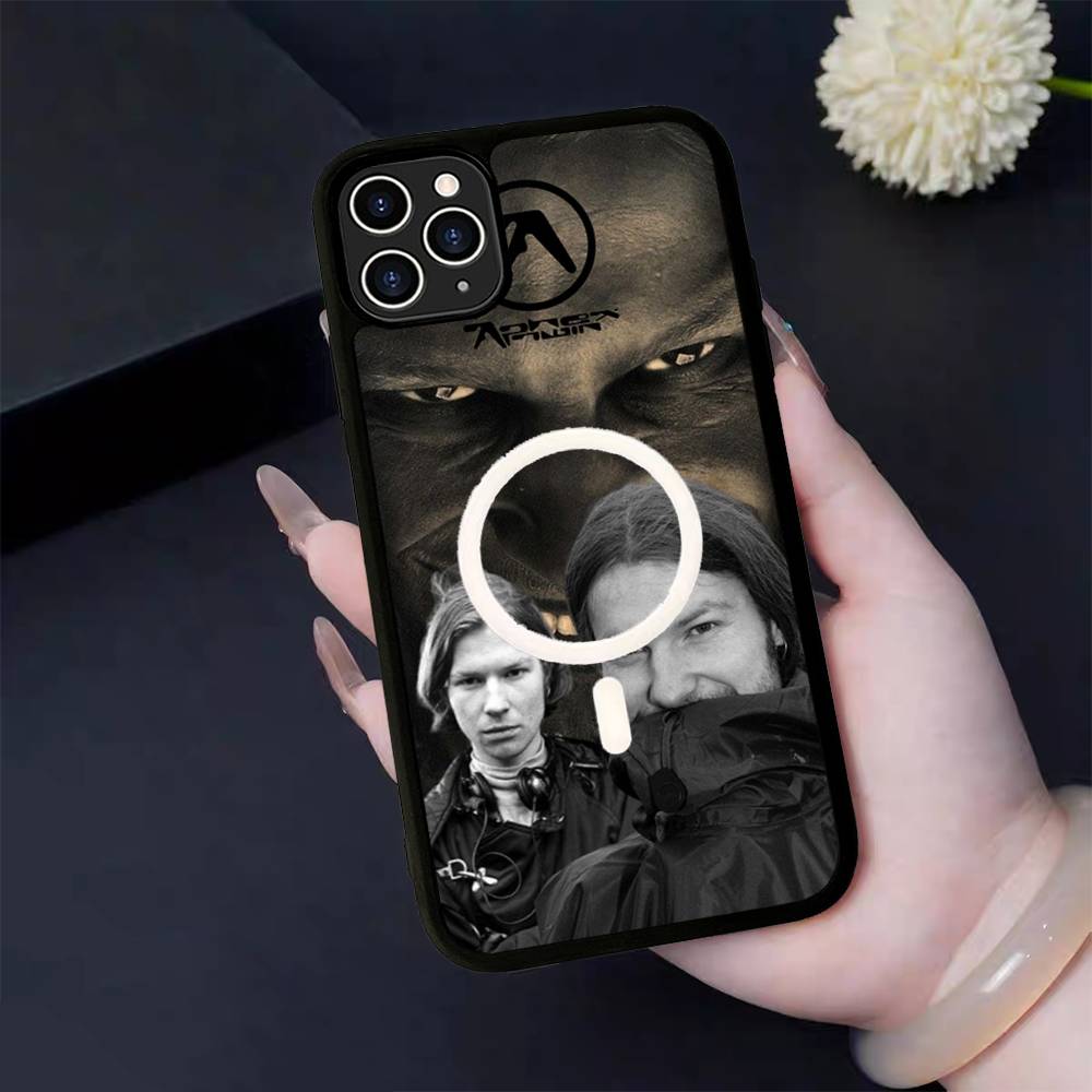 Musiker A-Aphex T-Twin Für Magsafe Hülle Für IPhone 17 16 Pro Max 15 14 Plus 13 12 11 Kabelloses Laden Handyhülle