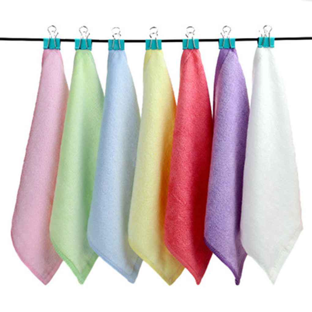 4Pcs Baby Infant Newborn Face Washers Bath Highly Water Absorption