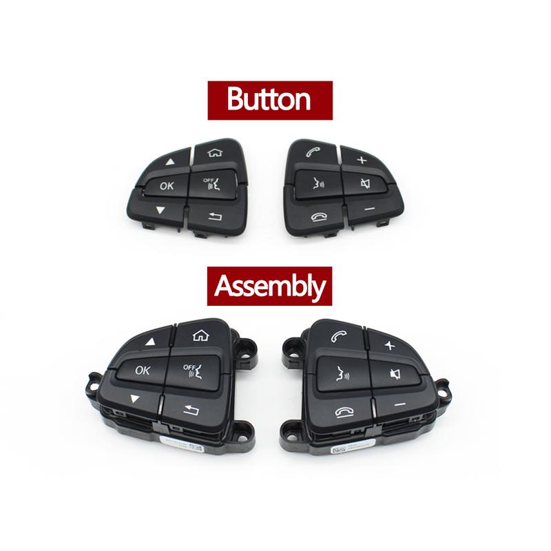 Car Steering Wheel Buttons Multi-function Control Switch Button Cover For Mercedes Benz V Class W447 W448 AMG GT W190 0999050151